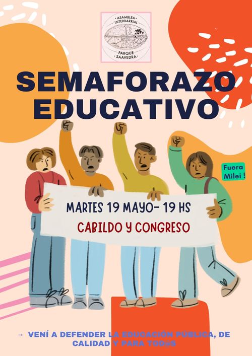   SEMAFORAZO POR LA EDUCACIÓN PÚBLICA