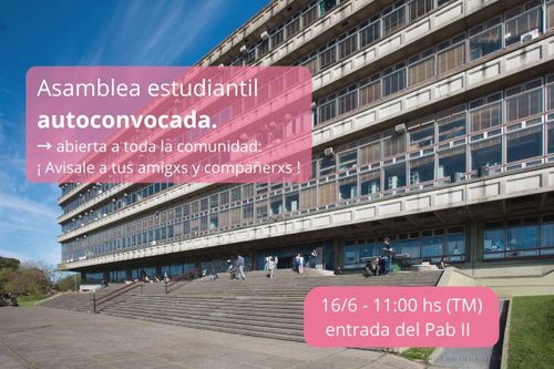 Asamblea estudiantil autoconvocada (TM)