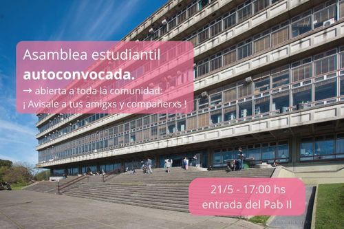 Asamblea Estudiantil Autoconvocada <3