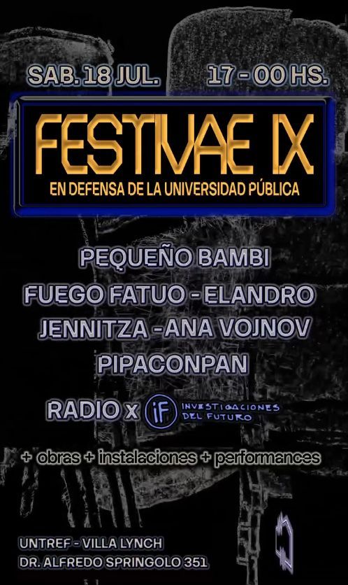 FestivAE | En defensa de la universidad pública
