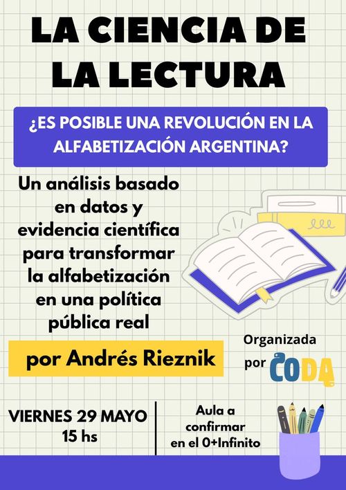 Charla: La ciencia de la lectura 