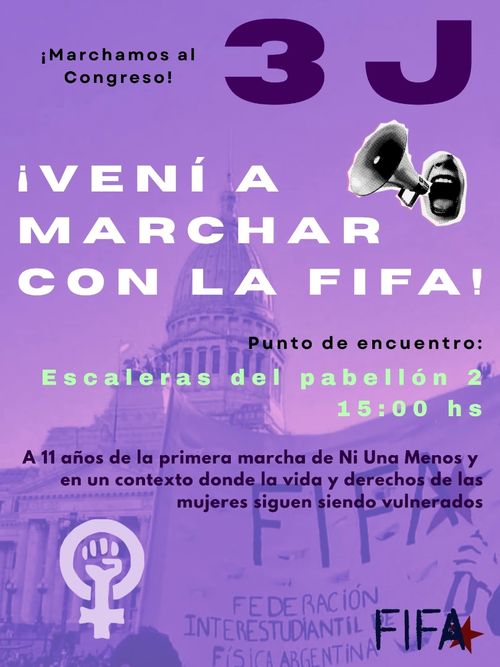 📣 3J ¡Vení a marchar con la FIFA! 📣 