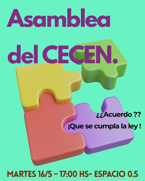 Asamblea del CECEN