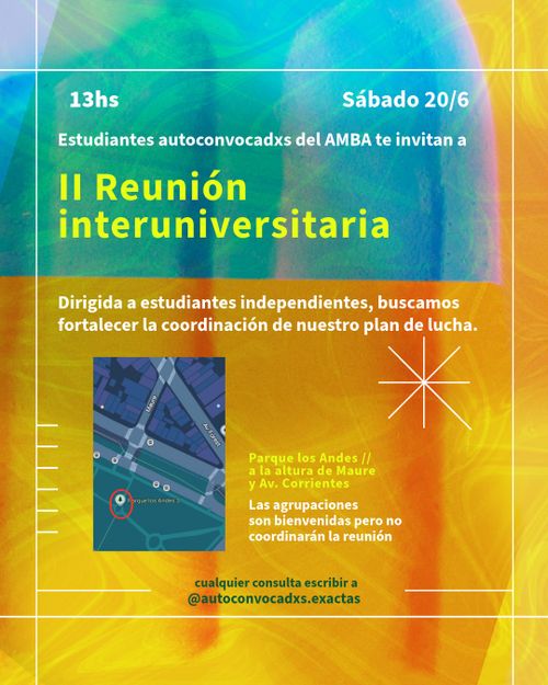 Reunion interuniversitaria